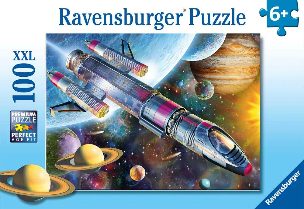 Ravensburger Dėlionė 100 vnt. - Misija kosmose