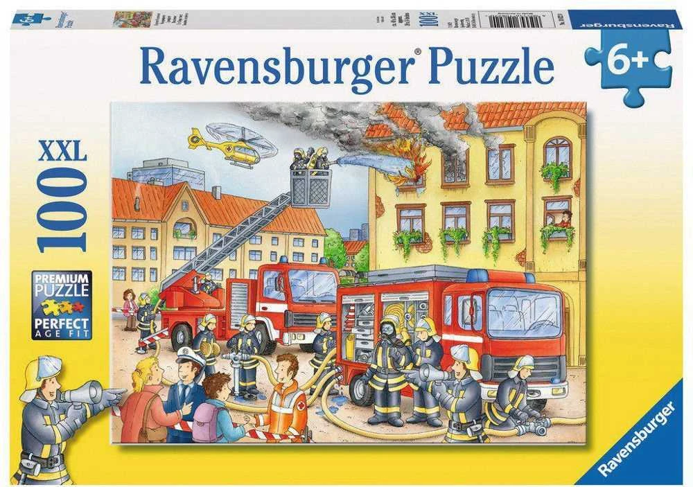 Ravensburger Dėlionė 100 vnt. - Ugniagesiai