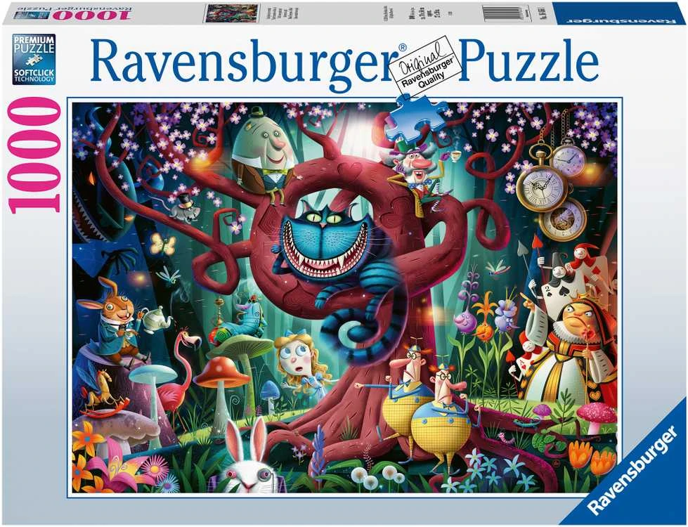 Ravensburger Dėlionė 1000 vnt. - Alisa stebuklų šalyje
