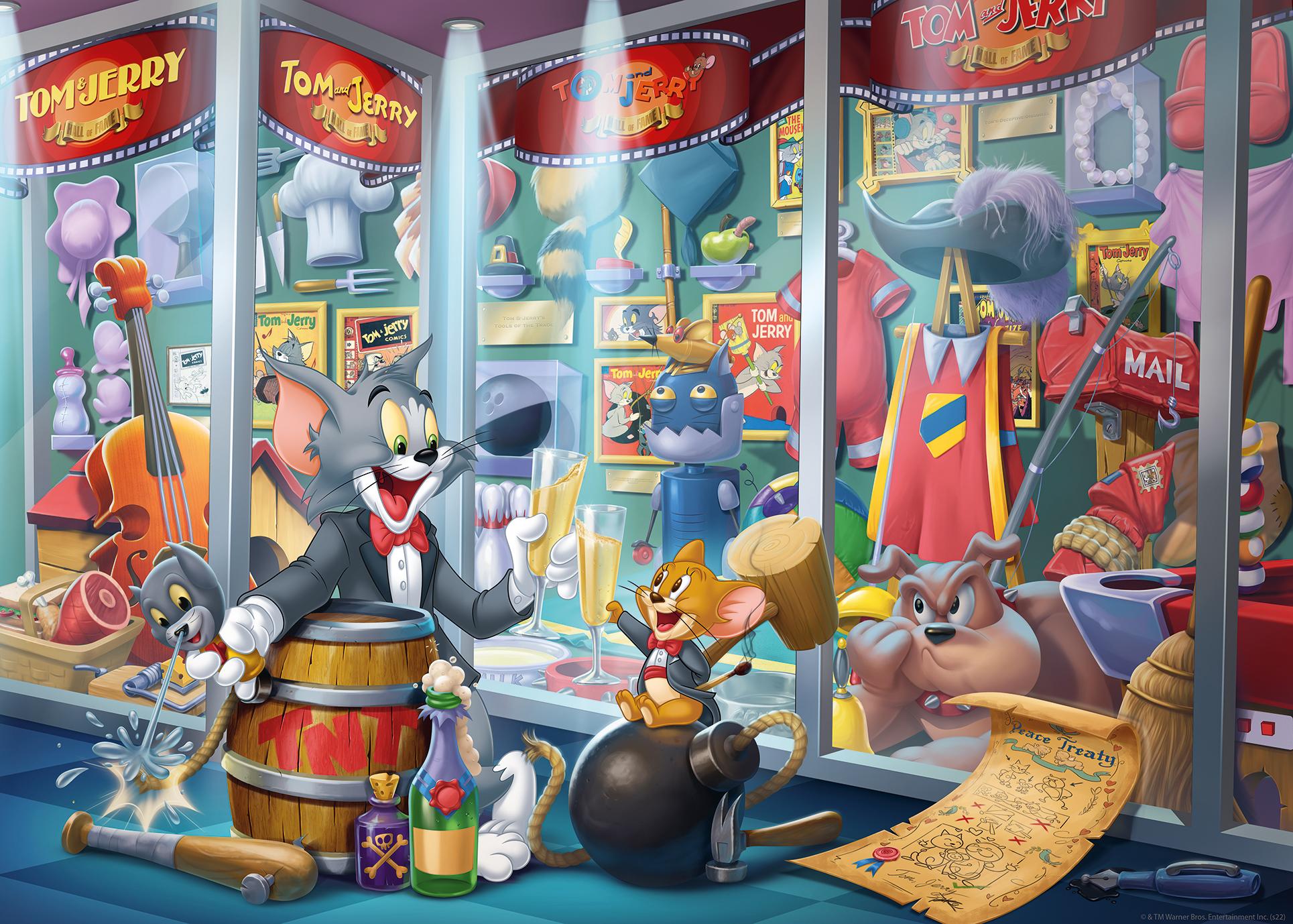 Ravensburger "2D" Dėlionė 1000 vnt. - Tomas ir Džeris