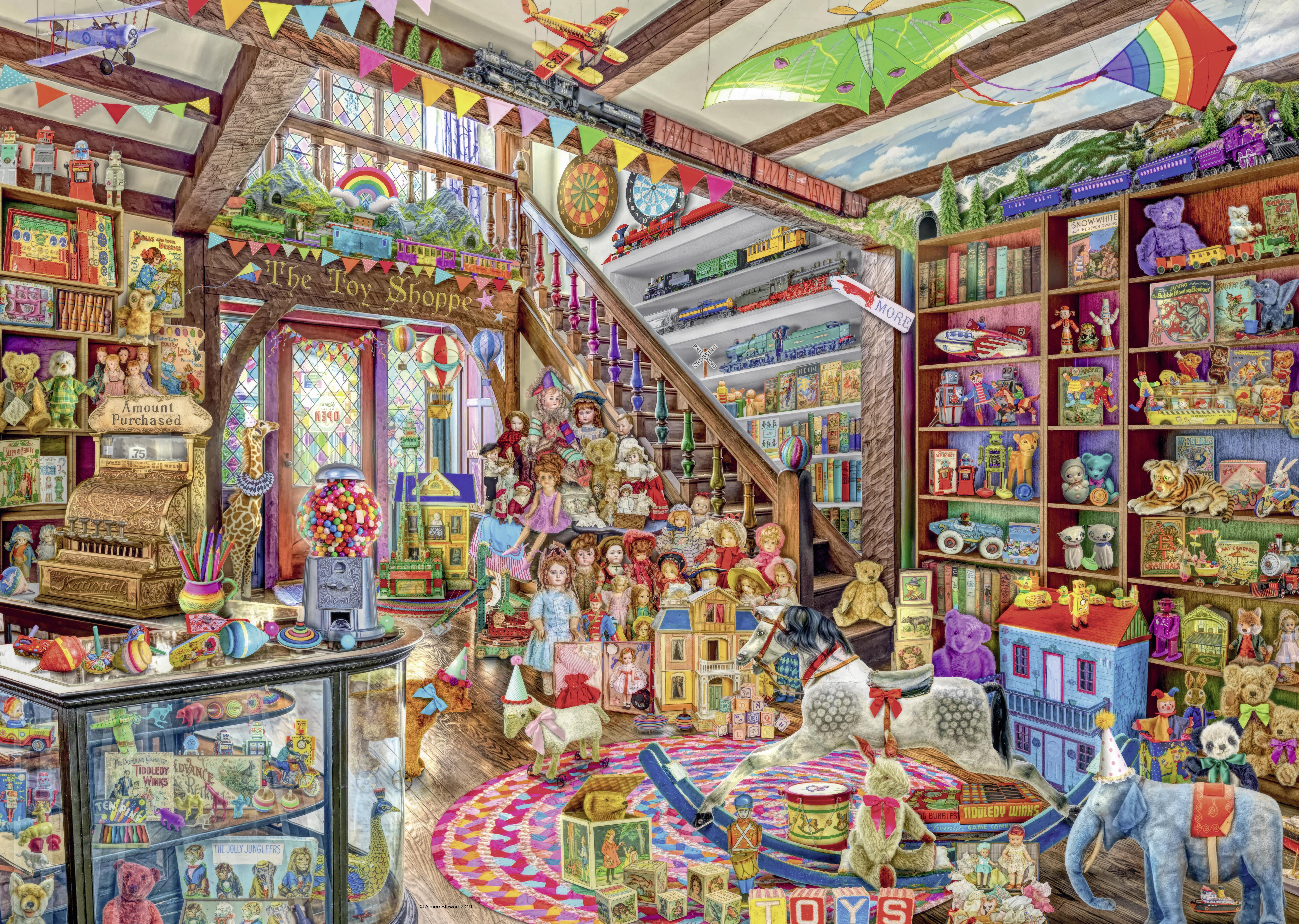 Ravensburger Dėlionė 1000 vnt. - Žaislų parduotuvė aprašymas - Prekės nuotrauka