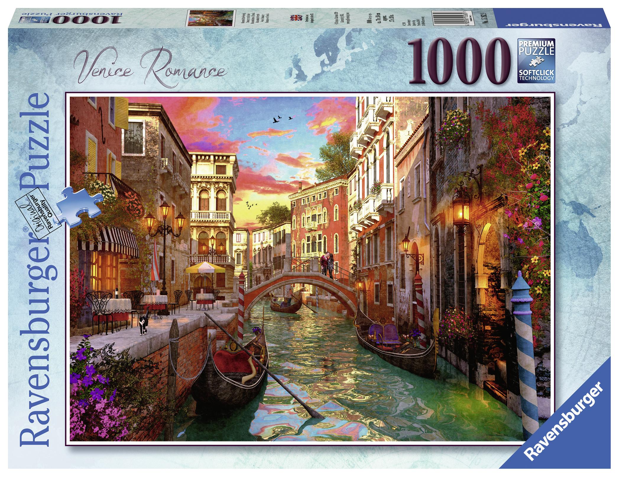 Ravensburger Dėlionė 1000 vnt. - Romantiška Venecija