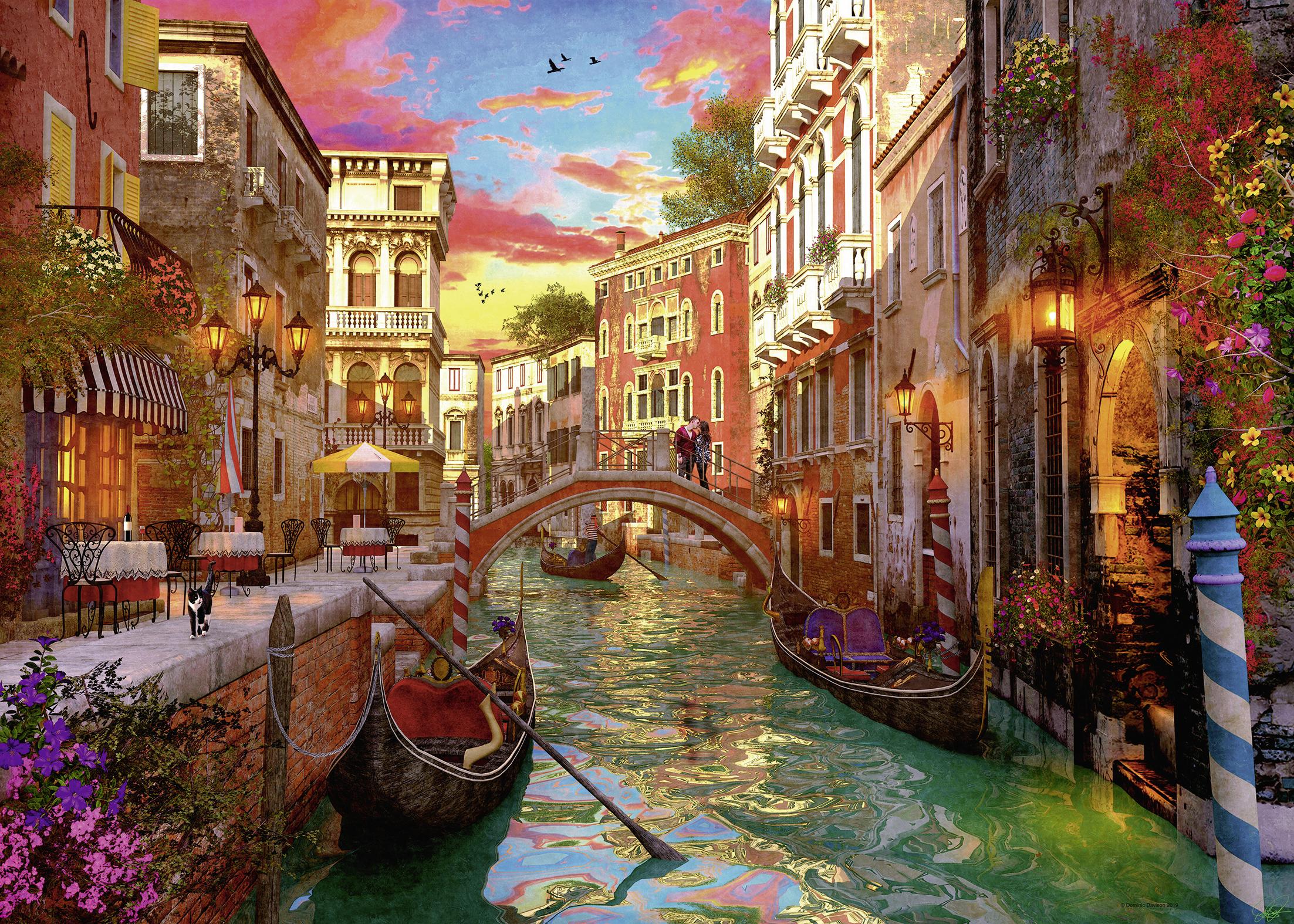 Ravensburger Dėlionė 1000 vnt. - Romantiška Venecija