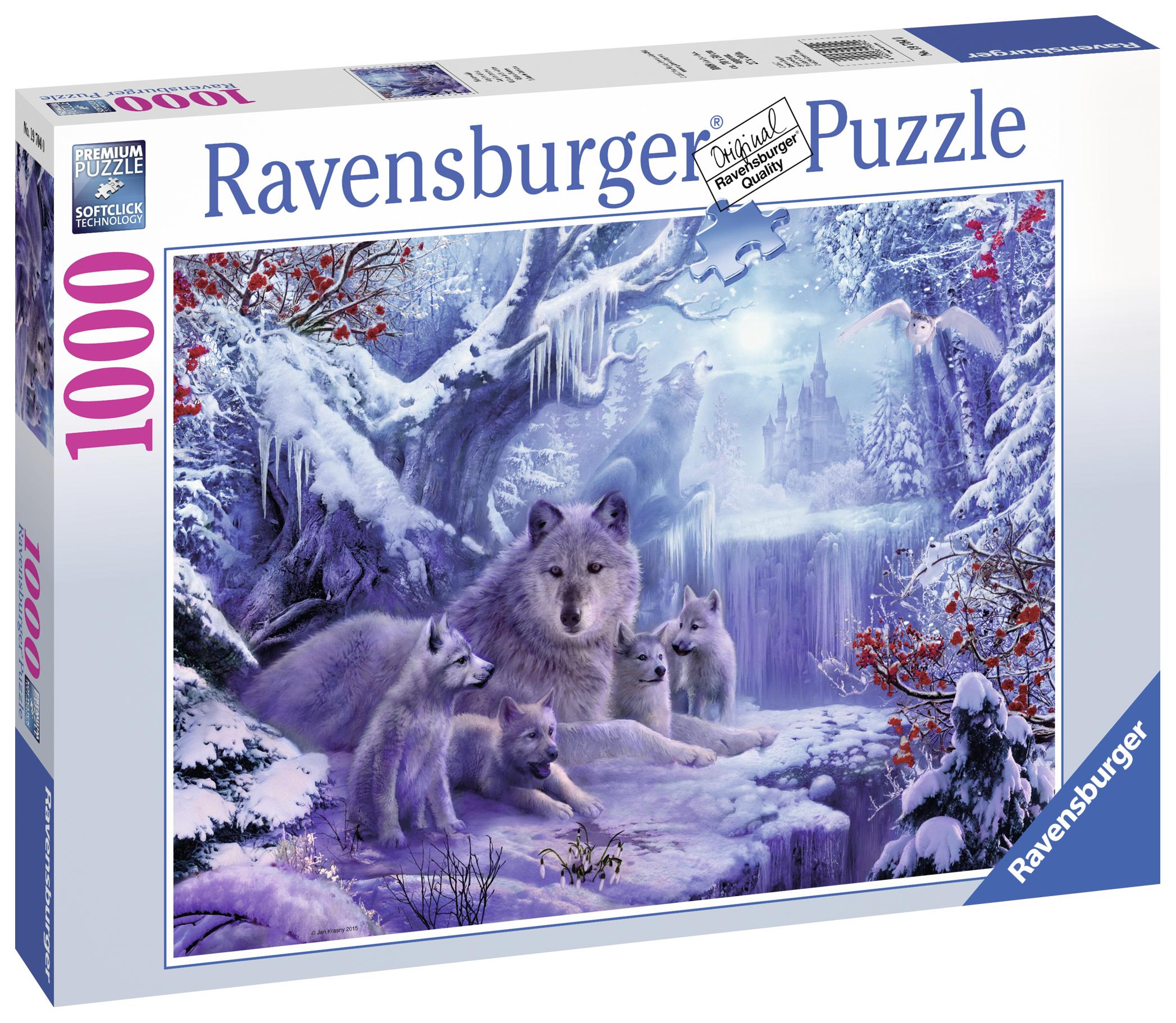 Ravensburger 1000 Puzzle Dėlionė: Winter Wolves
