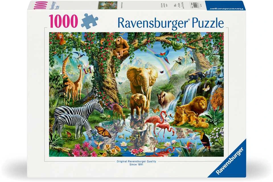 Ravensburger Dėlionė 1000 vnt. - Džiunglės