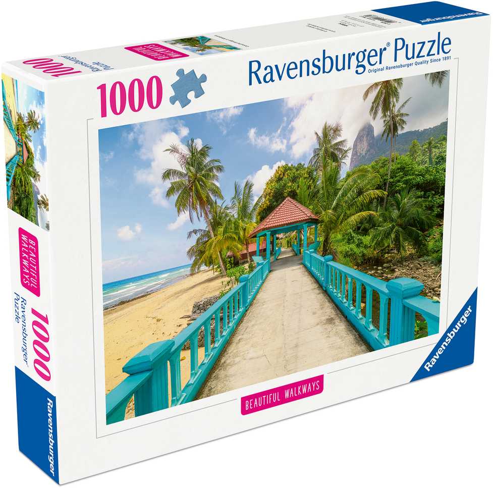 Ravensburger Dėlionė 1000 vnt. - Spalvingas tiltas