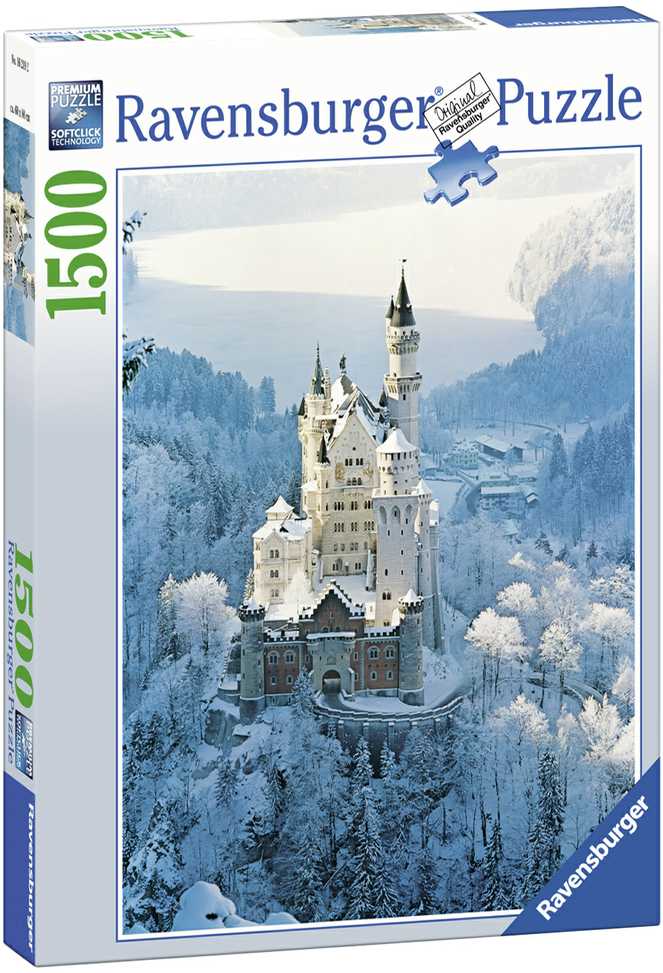Ravensburger Dėlionė 1500 vnt. - Pilis žiemą