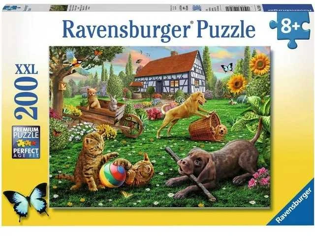 Ravensburger Dėlionė 200 vnt. - Gyvūnai sode