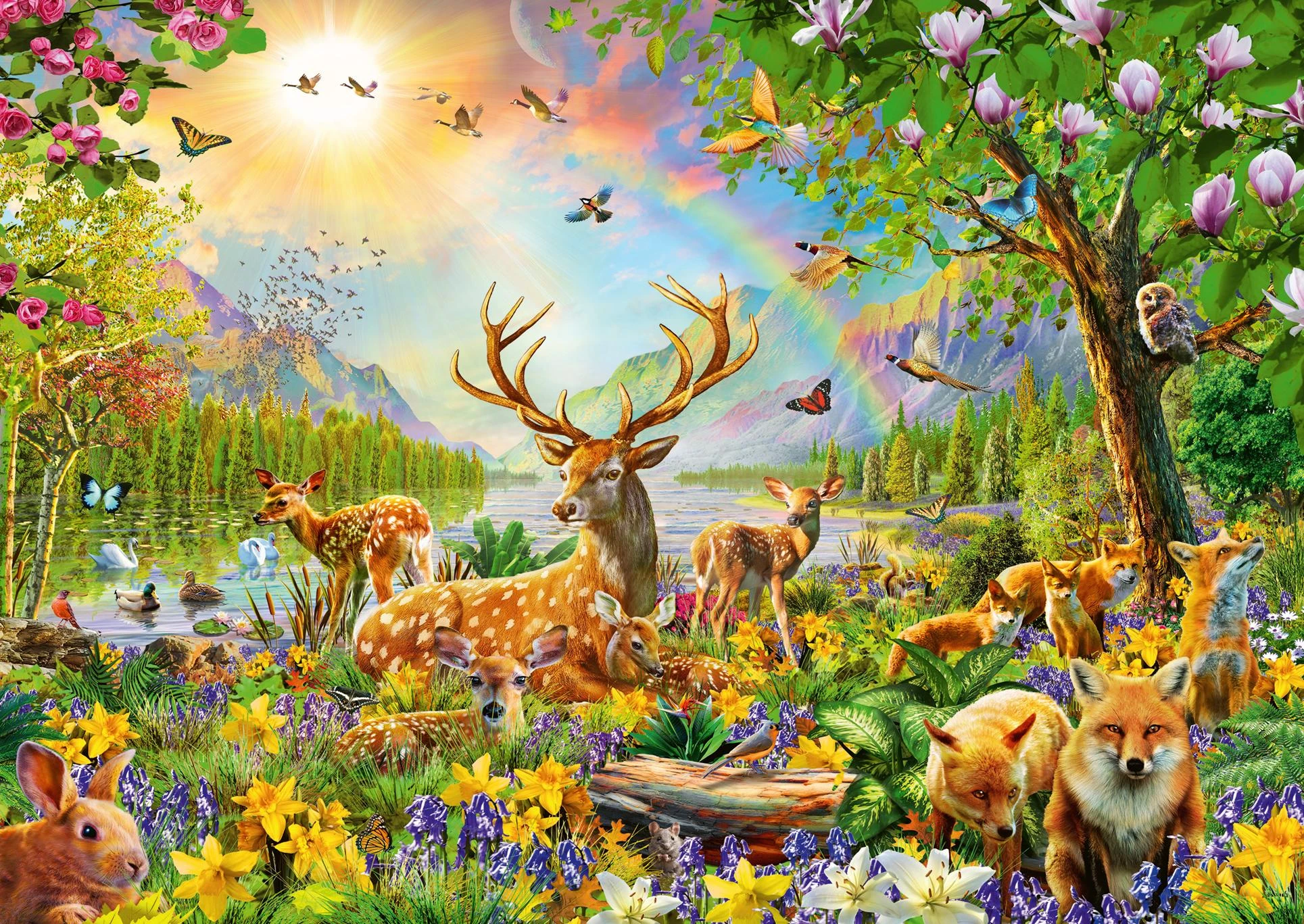 Ravensburger Dėlionė 200 vnt. - Laukinė gamta aprašymas - Prekės nuotrauka