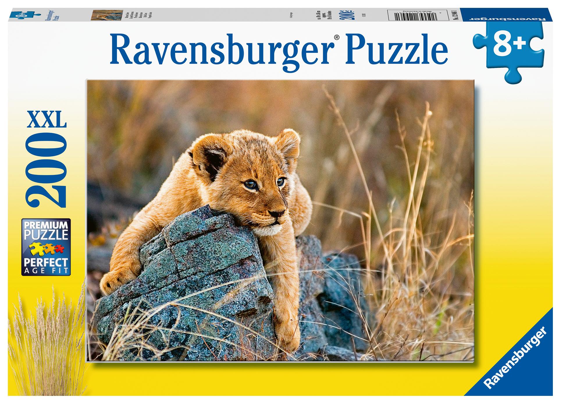 Ravensburger XXL Dėlionė 200 vnt. - Mažasis liūtukas aprašymas - Prekės nuotrauka