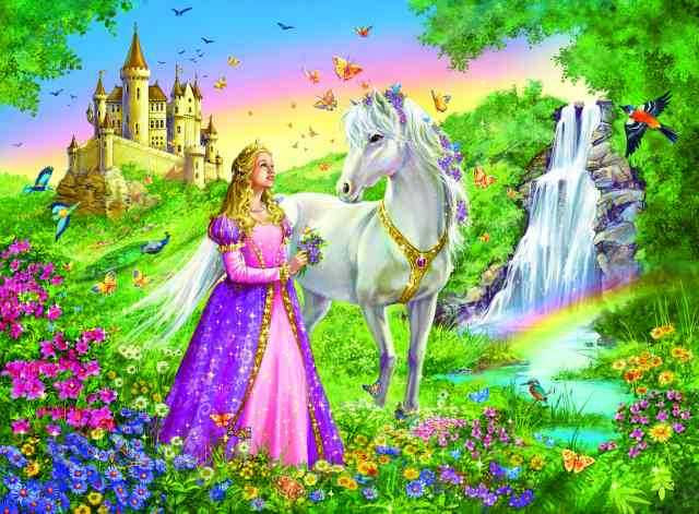 Ravensburger Dėlionė 200 vnt. - Princesė ir žirgas