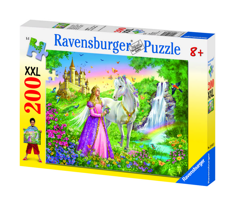 Ravensburger Dėlionė 200 vnt. - Princesė ir žirgas