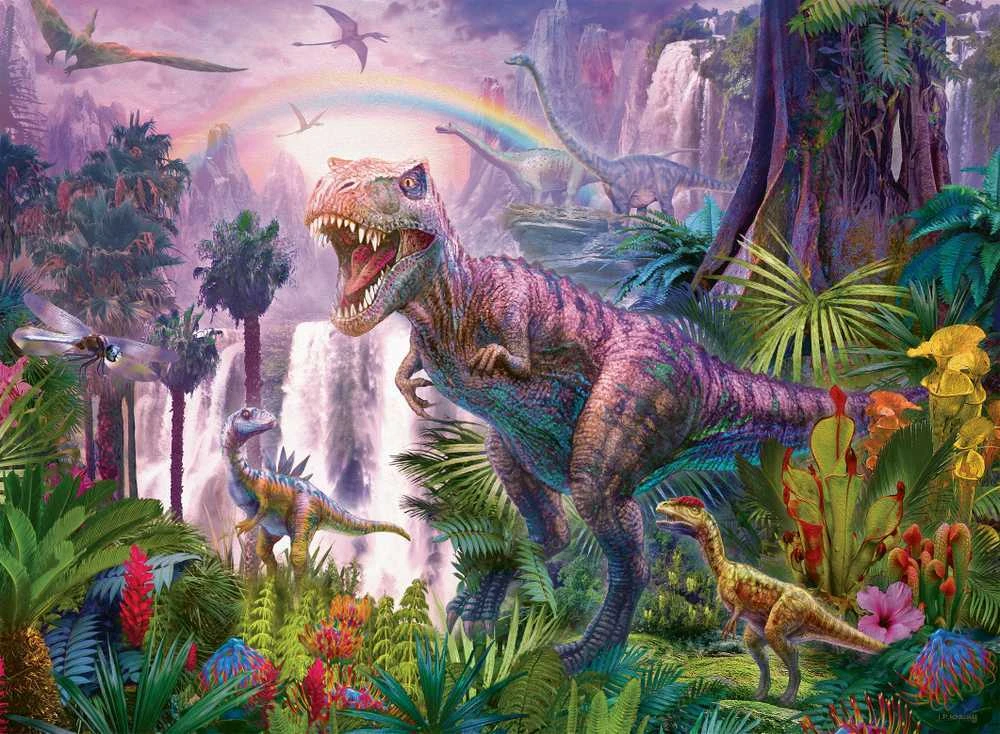 Ravensburger Dėlionė 200 vnt. - Dinozaurai aprašymas - Prekės nuotrauka