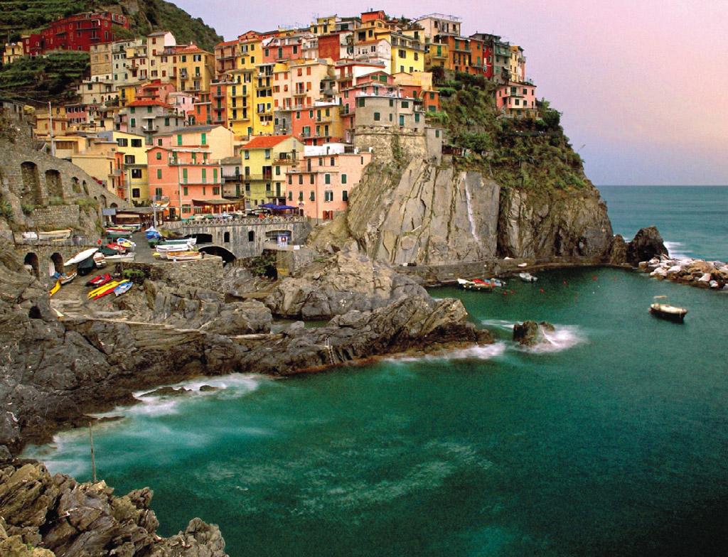 Ravensburger dėlionė „Manarola, Cinque Terre“, 2000 det.