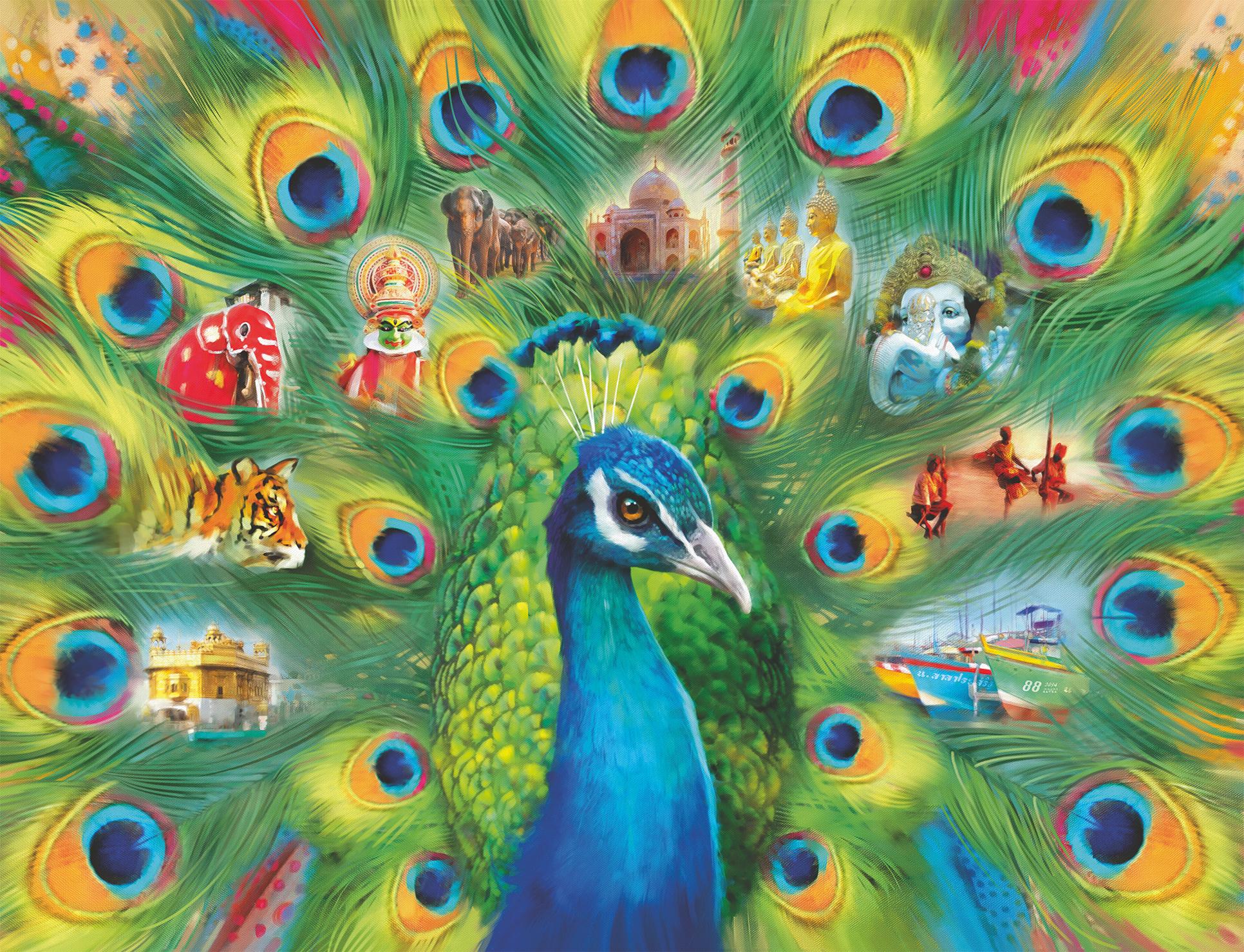 Ravensburger Dėlionė 2000 vnt. - Povo žemė
