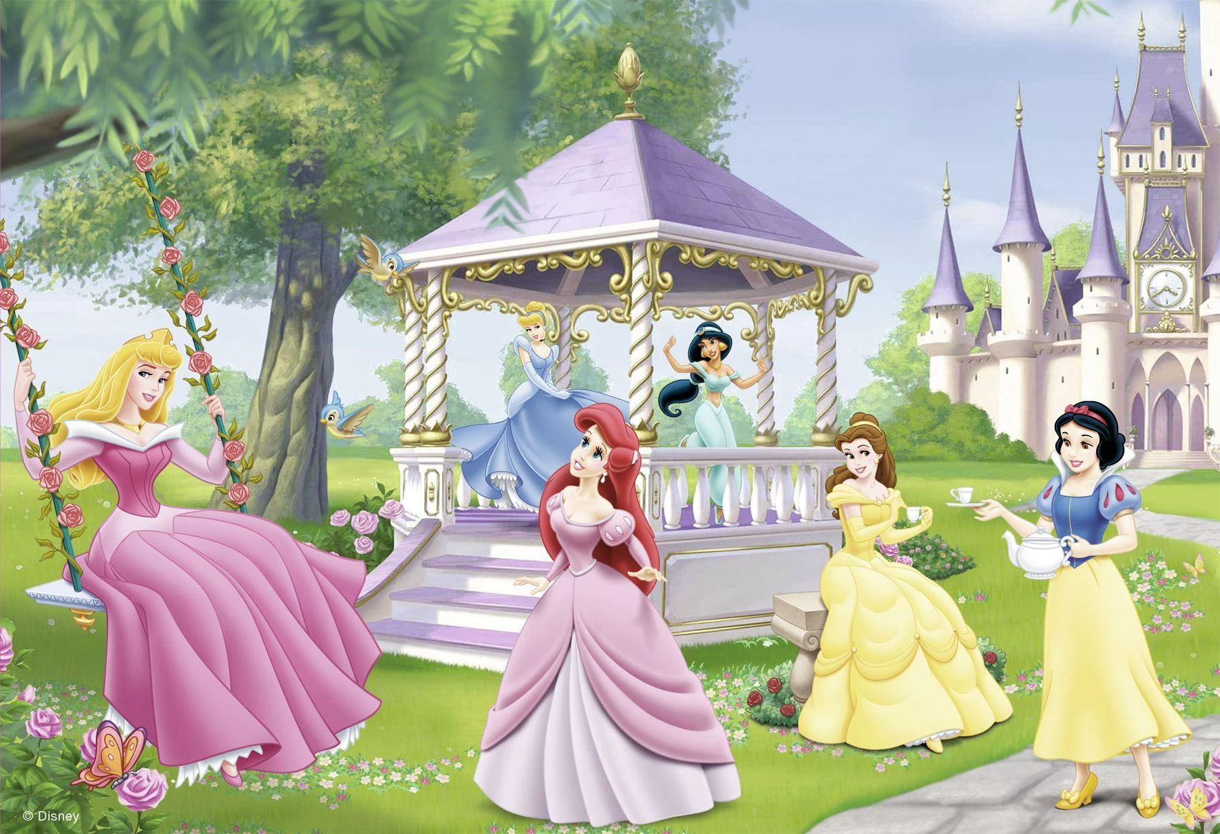 Ravensburger Dėlionė 2x24 vnt. - Princesės
