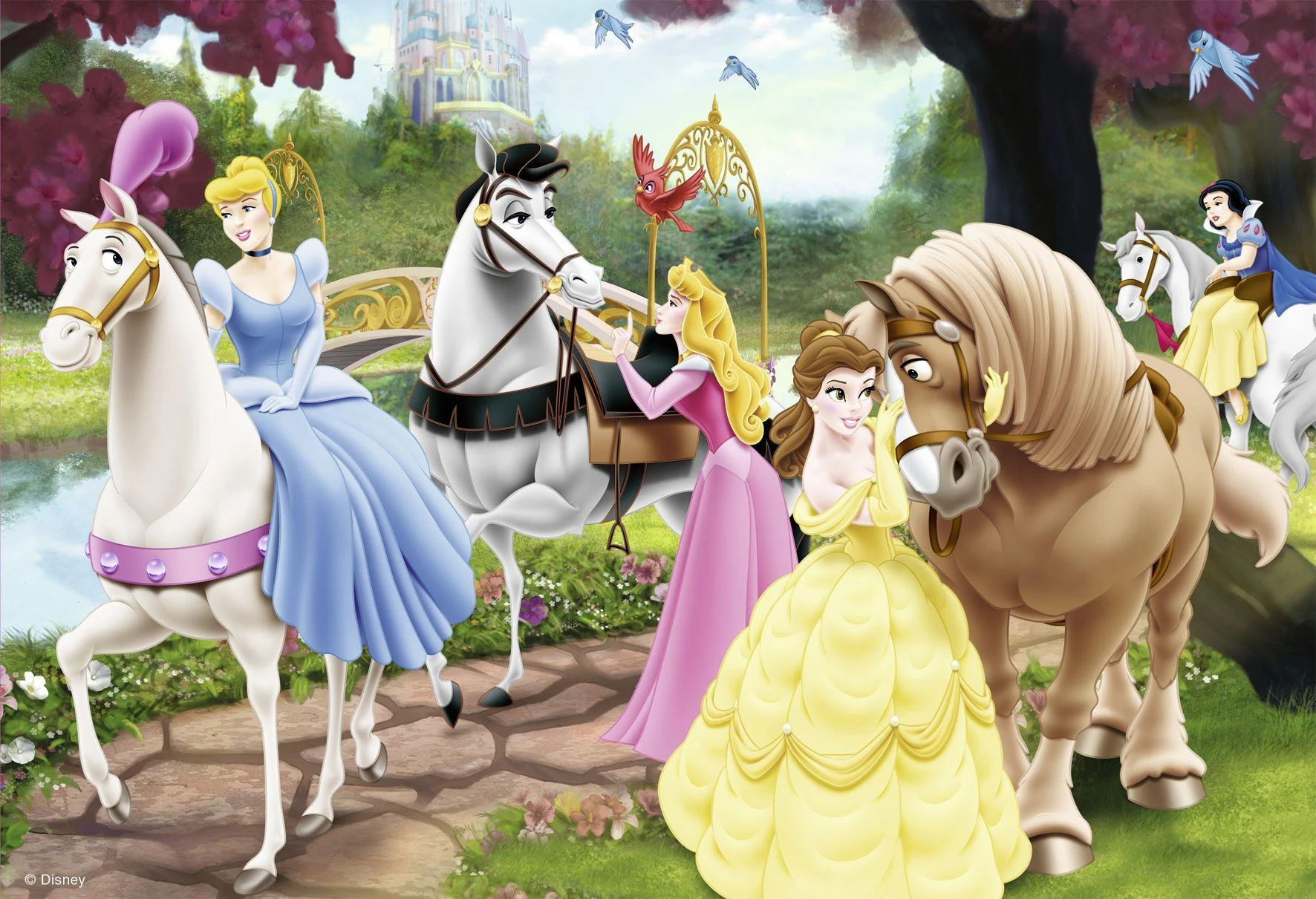 Ravensburger Dėlionė 2x24 vnt. - Princesės