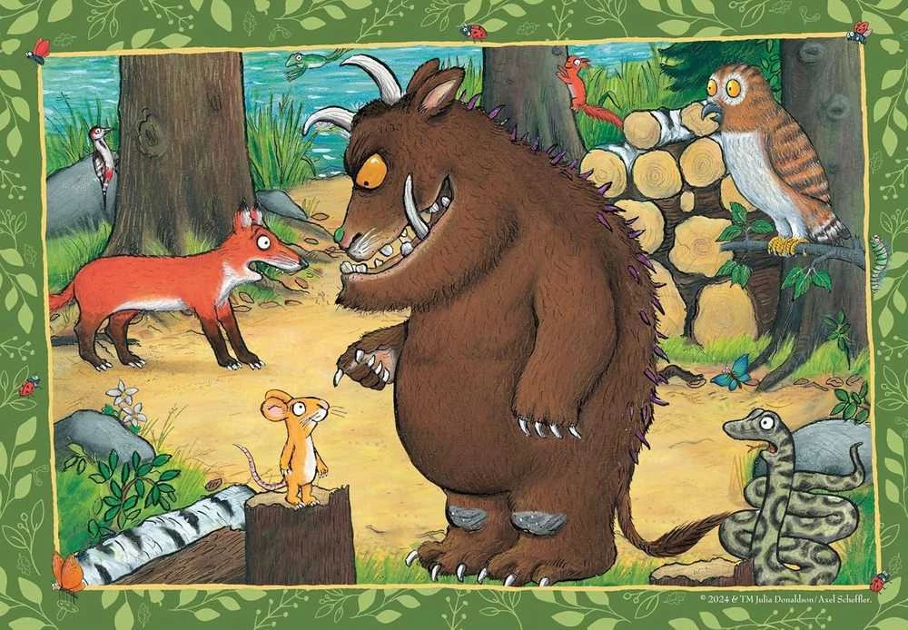 Ravensburger Dėlionė 2x24vnt. - Gruffalo