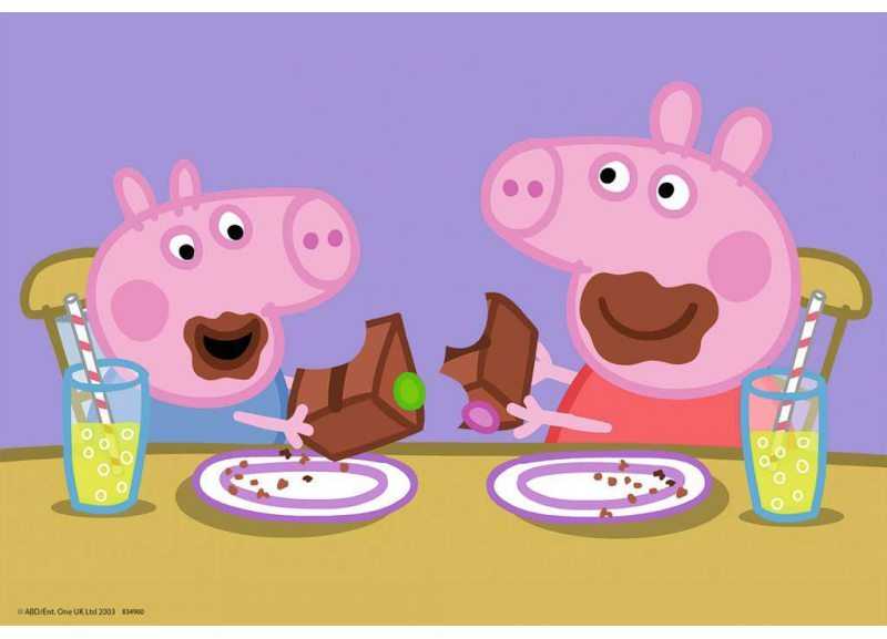 Ravensburger Dėlionė 2x24 vnt. - Peppa Pig