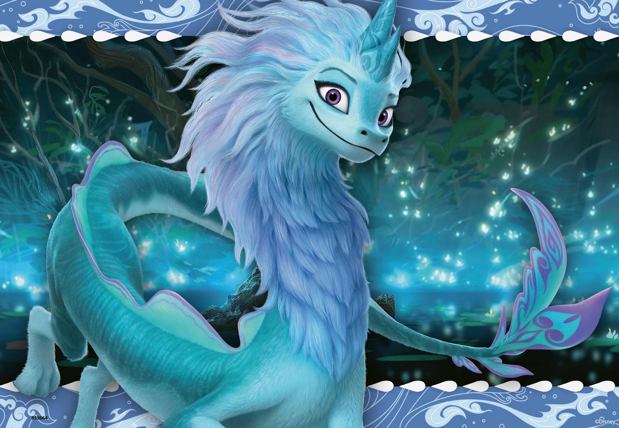 Ravensburger Dėlionė 2x24 vnt. - Raya