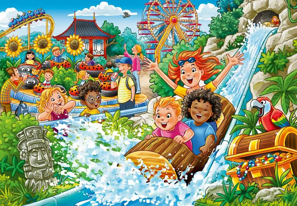 Ravensburger Dėlionė 2x24 vnt. - Pramogų parkas