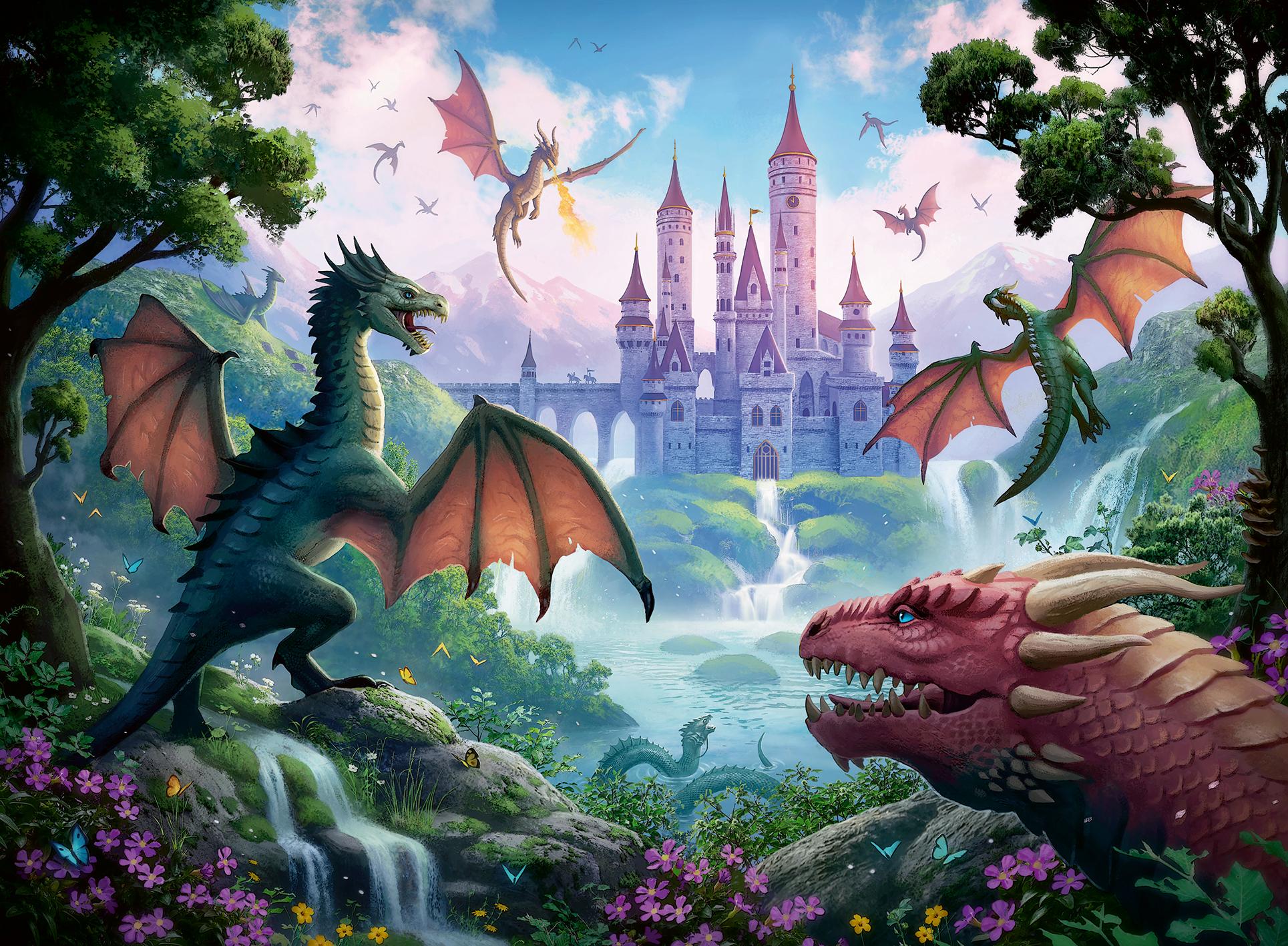 Ravensburger Dėlionė 300 vnt. - Drakonai aprašymas - Prekės nuotrauka