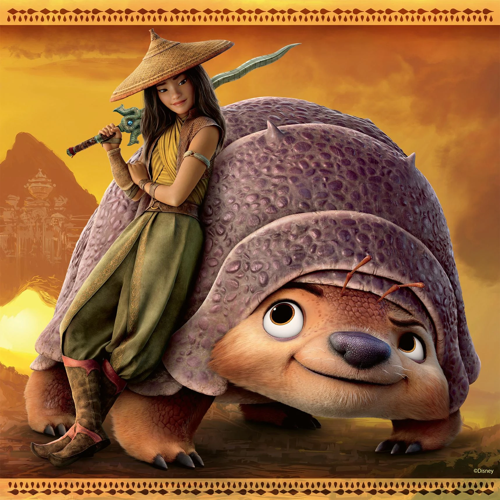 Ravensburger Dėlionė 3x49 vnt. - Raya