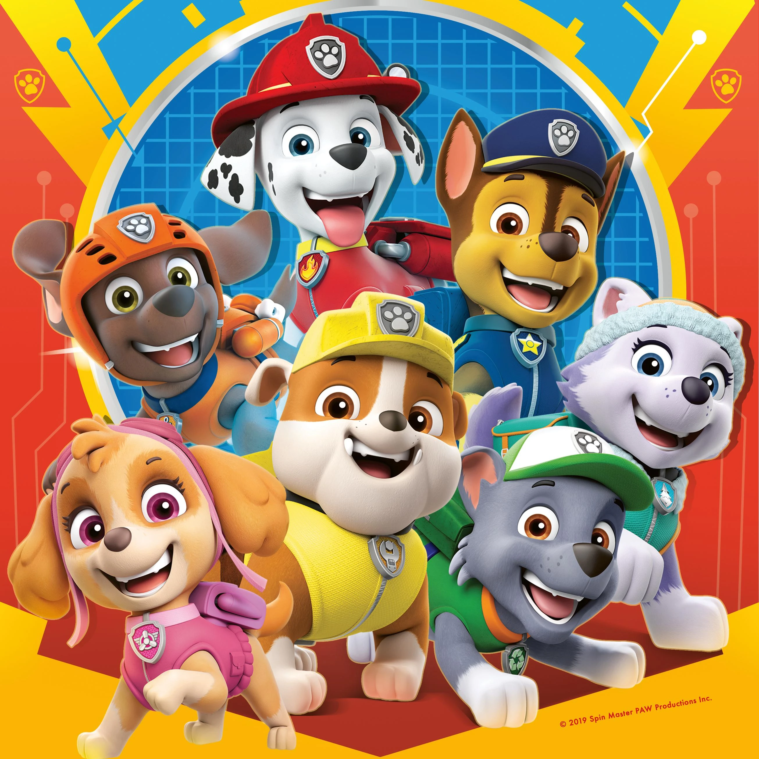 Ravensburger Dėlionė 3x49vnt. - Šunyčiai patruliai (PAW Patrol)