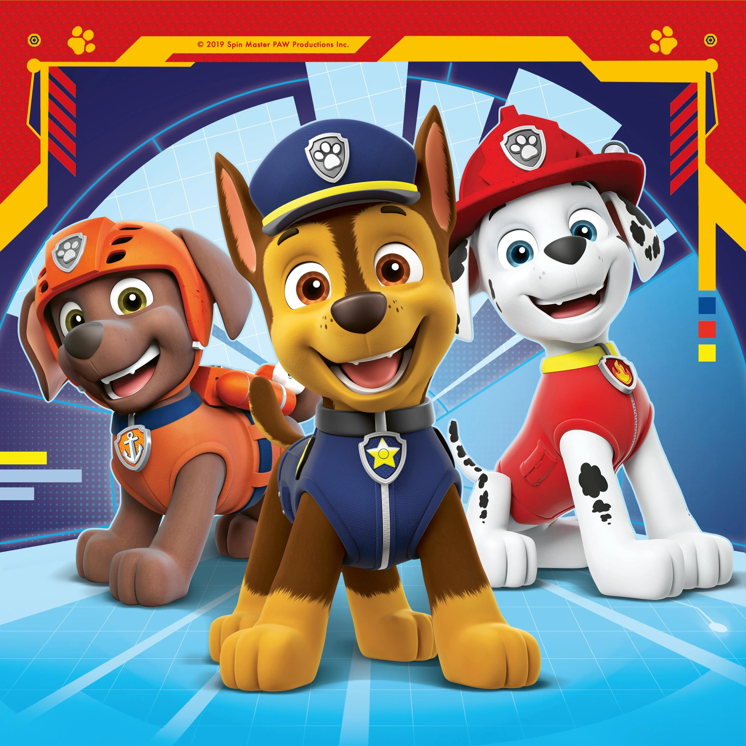 Ravensburger Dėlionė 3x49vnt. - Šunyčiai patruliai (PAW Patrol)