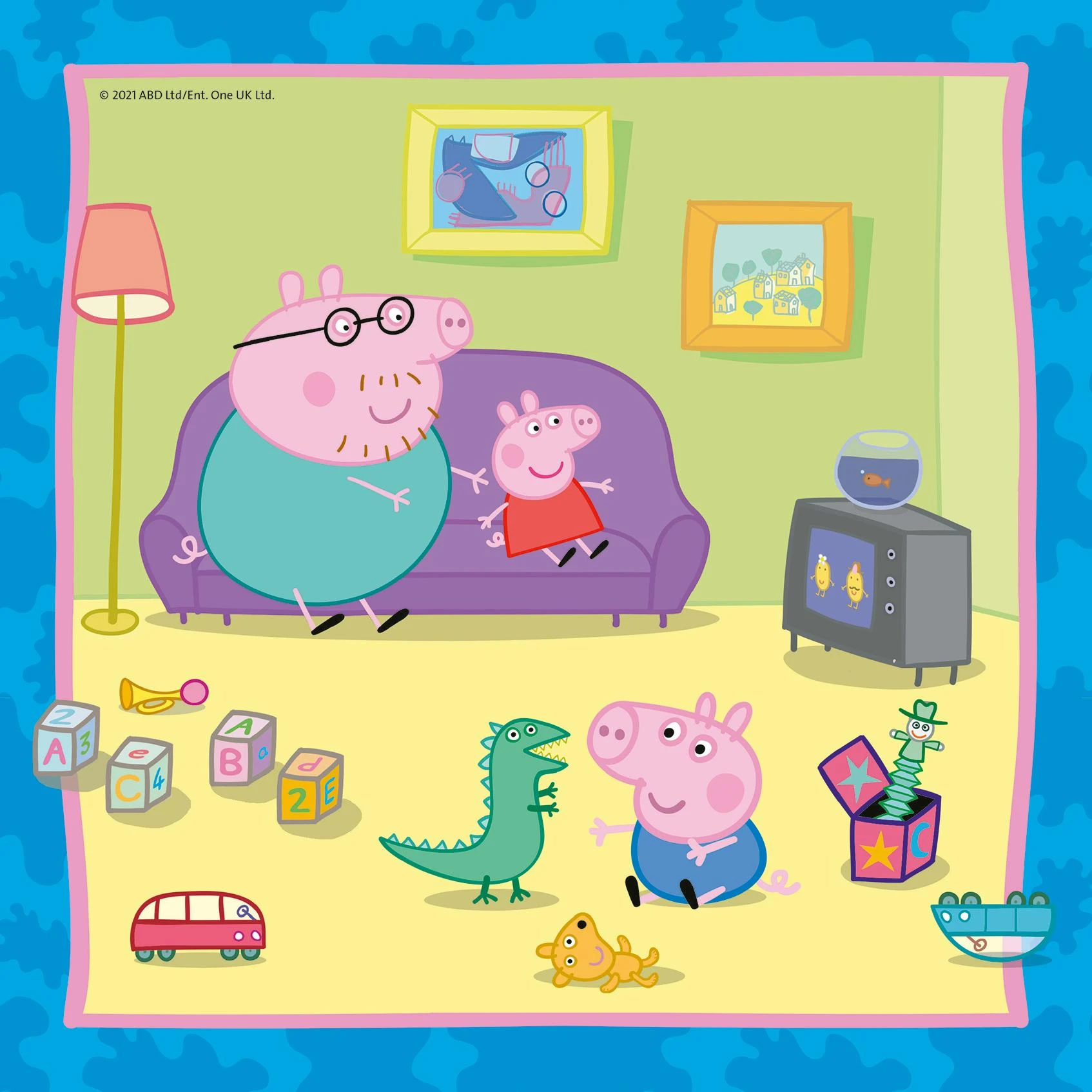 Ravensburger Dėlionė 3x49 vnt. - Peppa Pig
