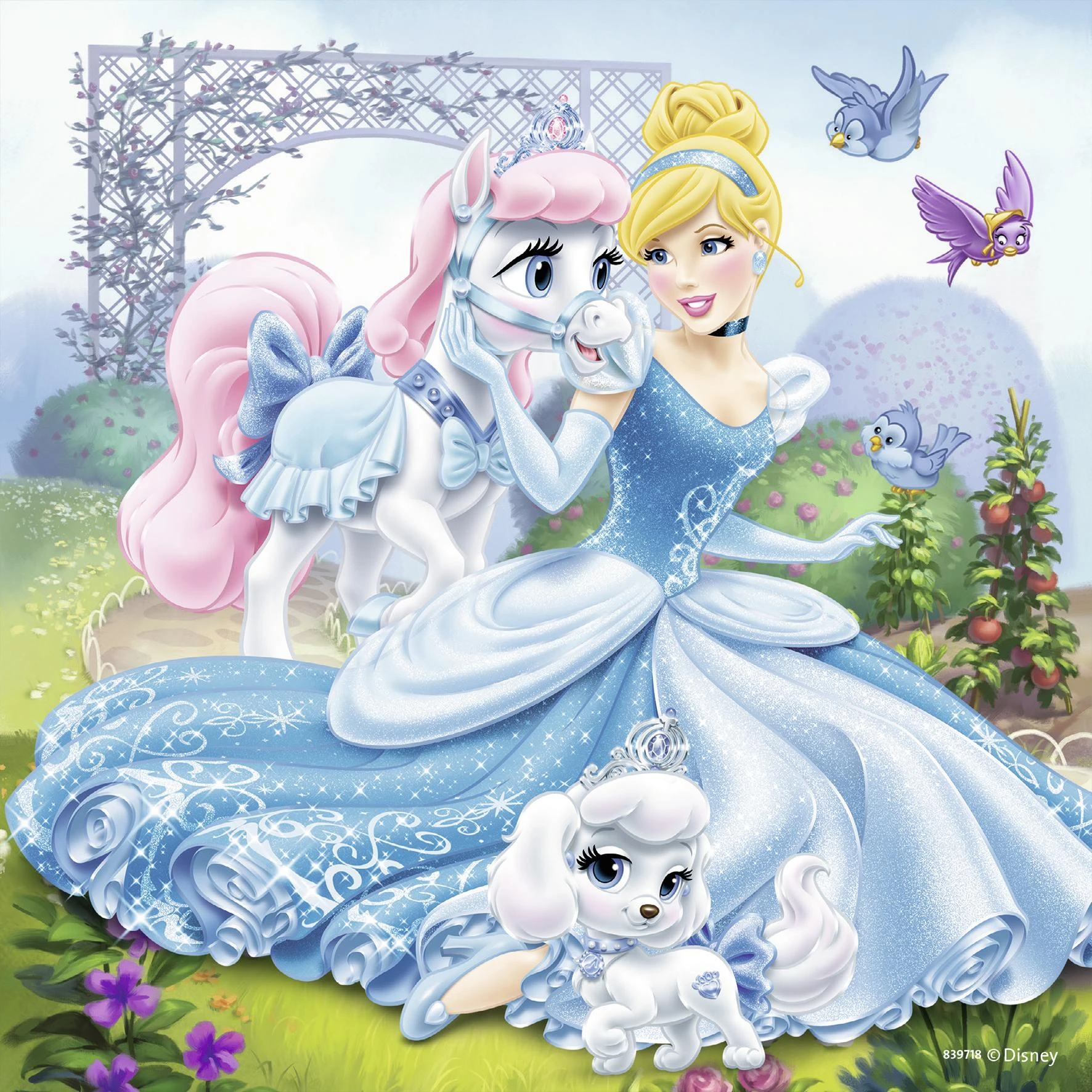 Ravensburger Dėlionė 3x49 vnt. - Princesės