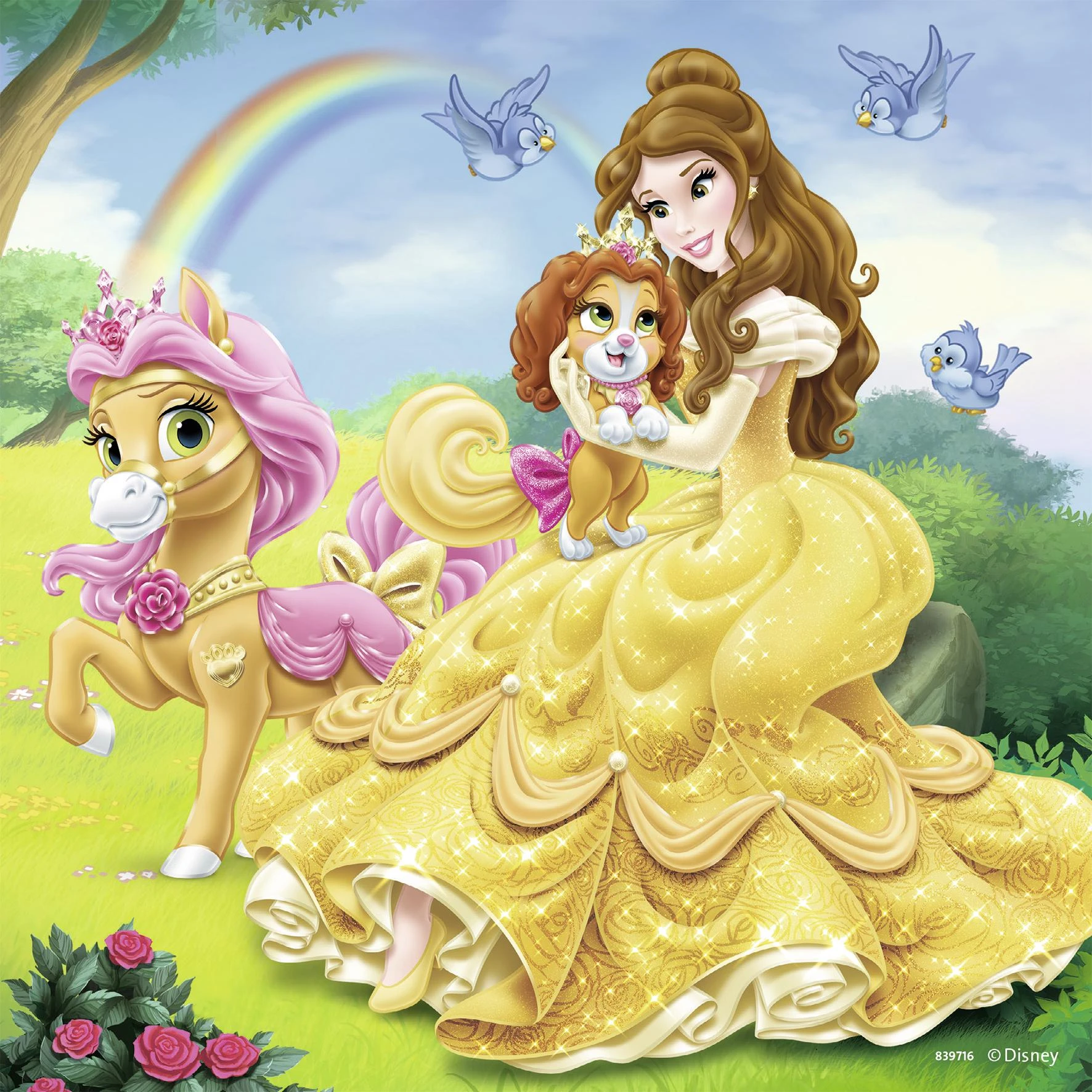 Ravensburger Dėlionė 3x49 vnt. - Princesės