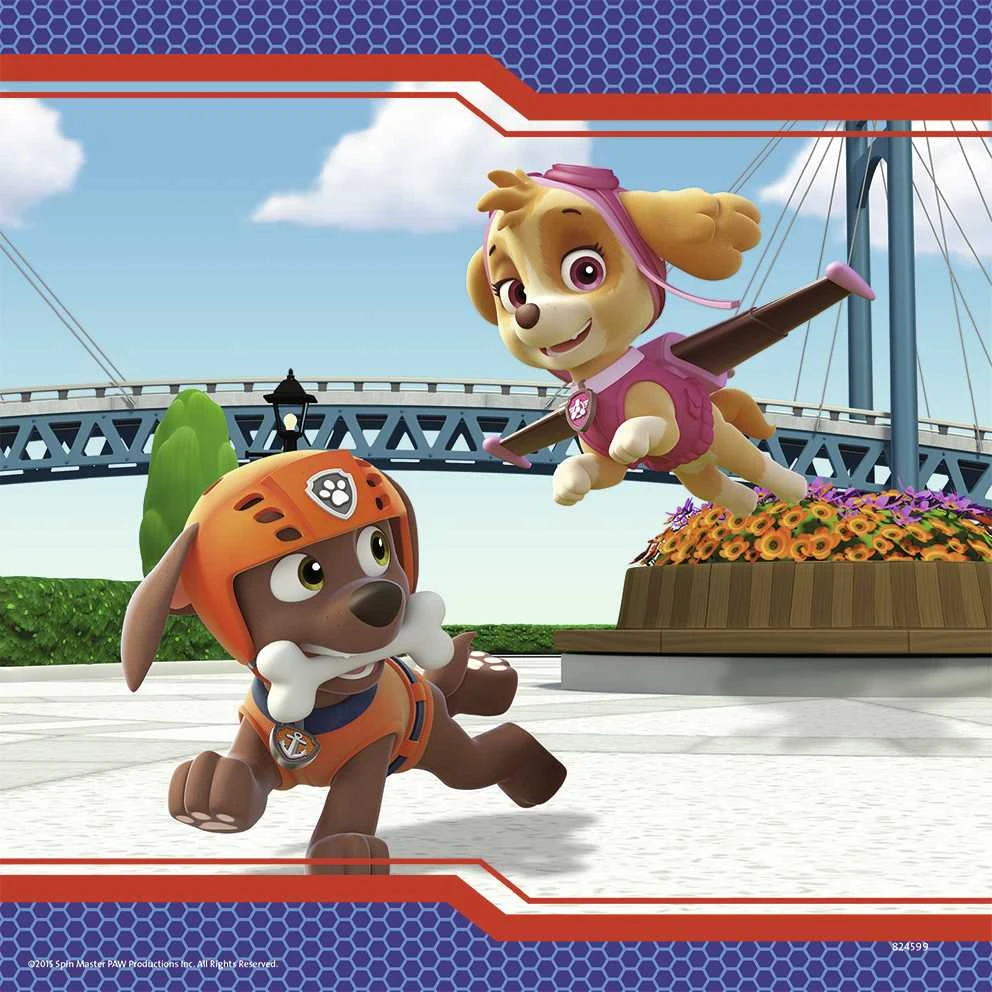 Ravensburger Dėlionė  3x49 vnt. - Šunyčiai patruliai (PAW Patrol)