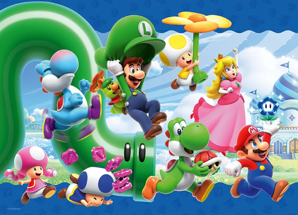 Dėlionė Ravensburger 120043218 Puzzle Super Mario
