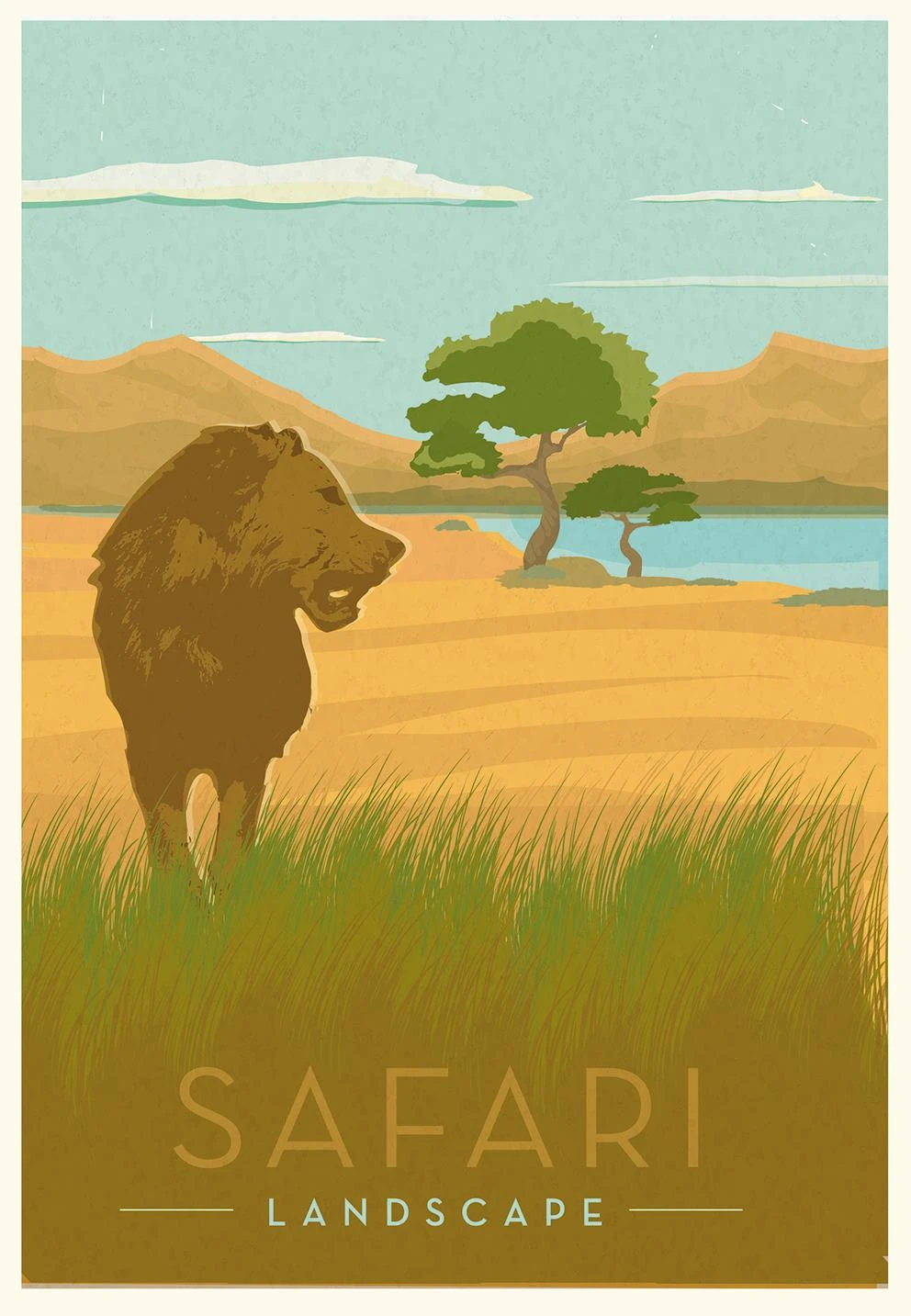 Ravensburger Dėlionė 99 vnt. - Safaris