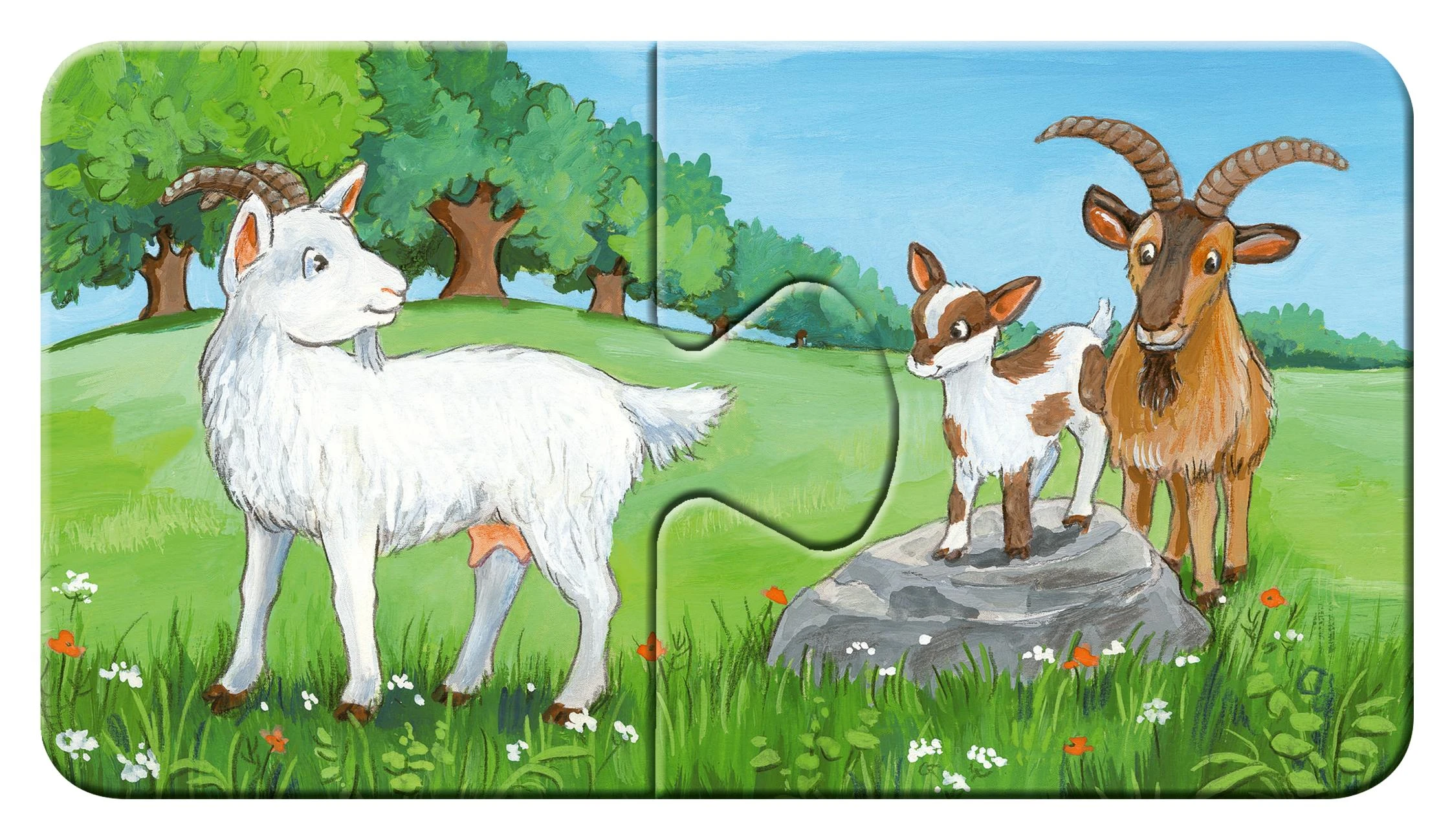 Ravensburger Dėlionė 9x2 vnt. - Mano pirmoji dėlionė