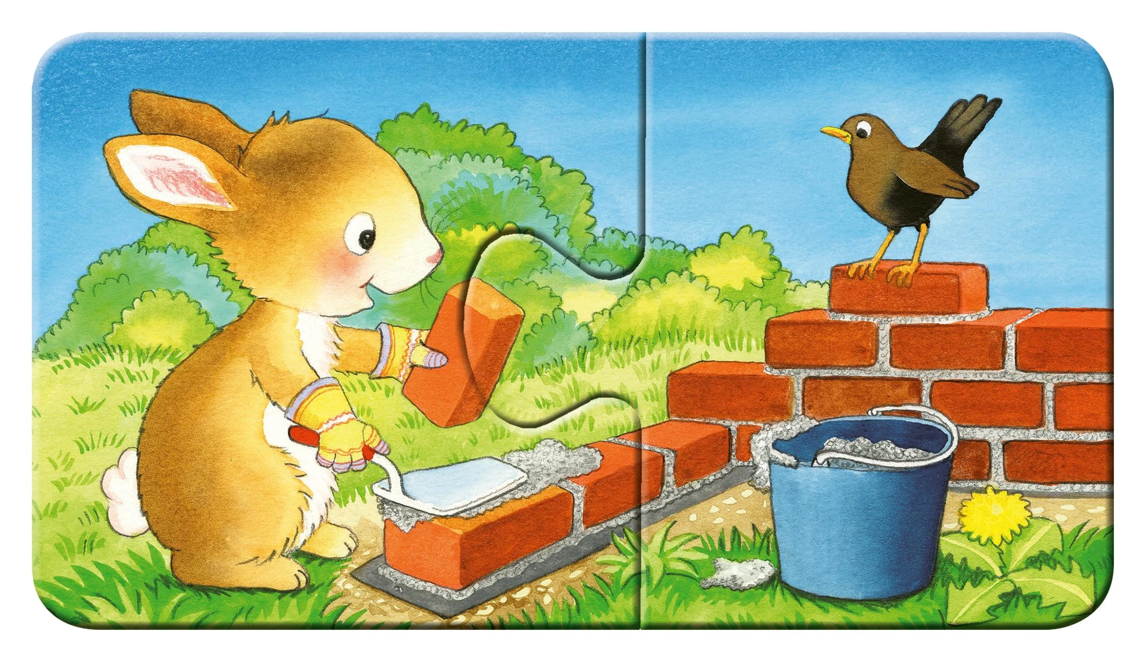 Ravensburger Dėlionė 9x2 vnt. - Mano pirmoji dėlionė