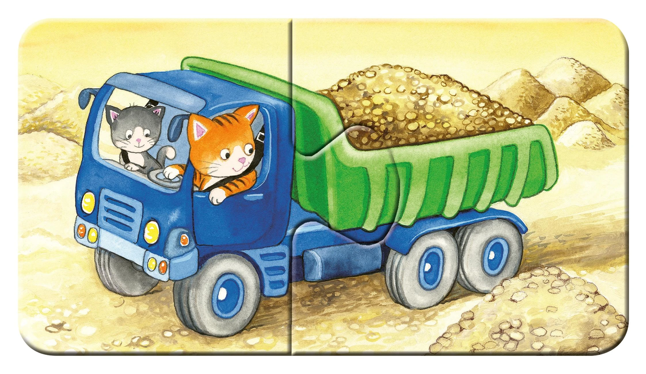 Ravensburger Dėlionė 9x2 vnt. - Mano pirmoji dėlionė