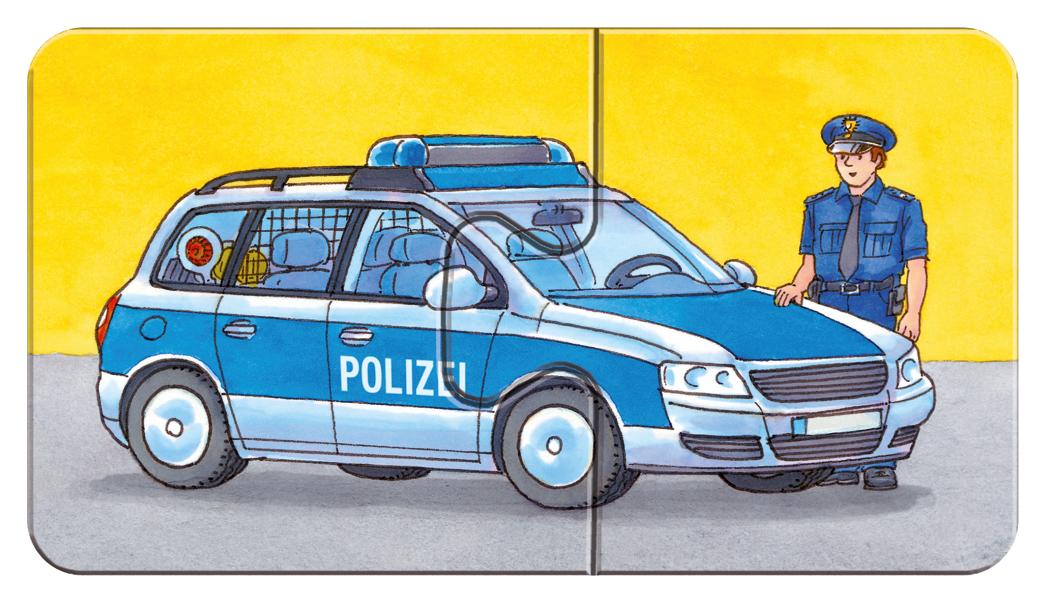 Ravensburger Dėlionė 9x2 vnt. - Transporto priemonės