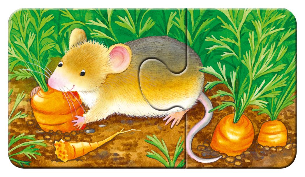 Ravensburger Dėlionė 9x2 vnt. - Mano pirmoji dėlionė