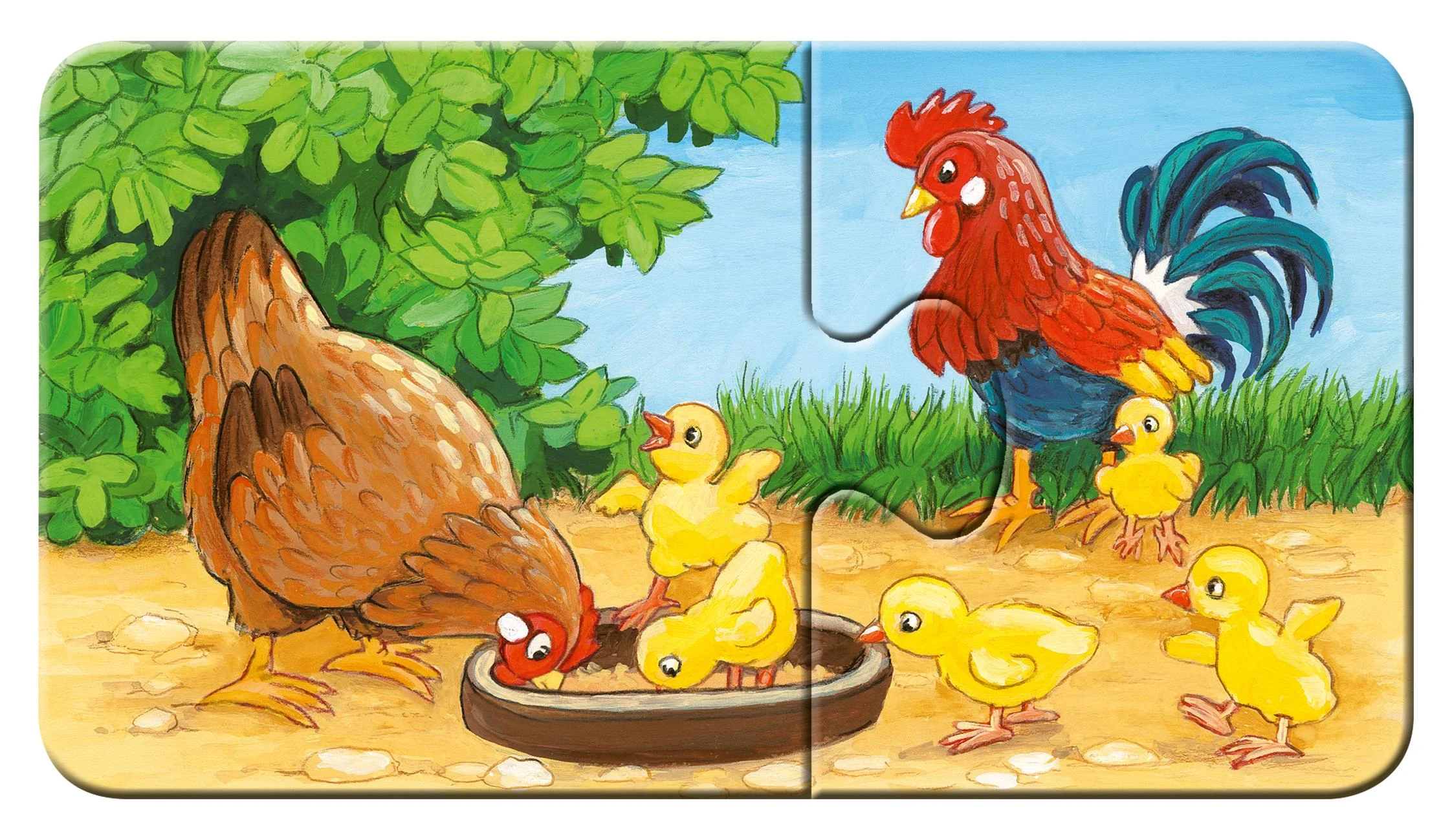 Ravensburger Dėlionė 9x2 vnt. - Mano pirmoji dėlionė
