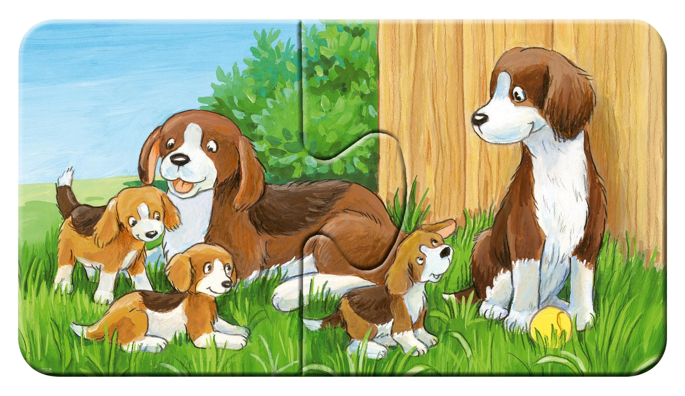 Ravensburger Dėlionė 9x2 vnt. - Mano pirmoji dėlionė
