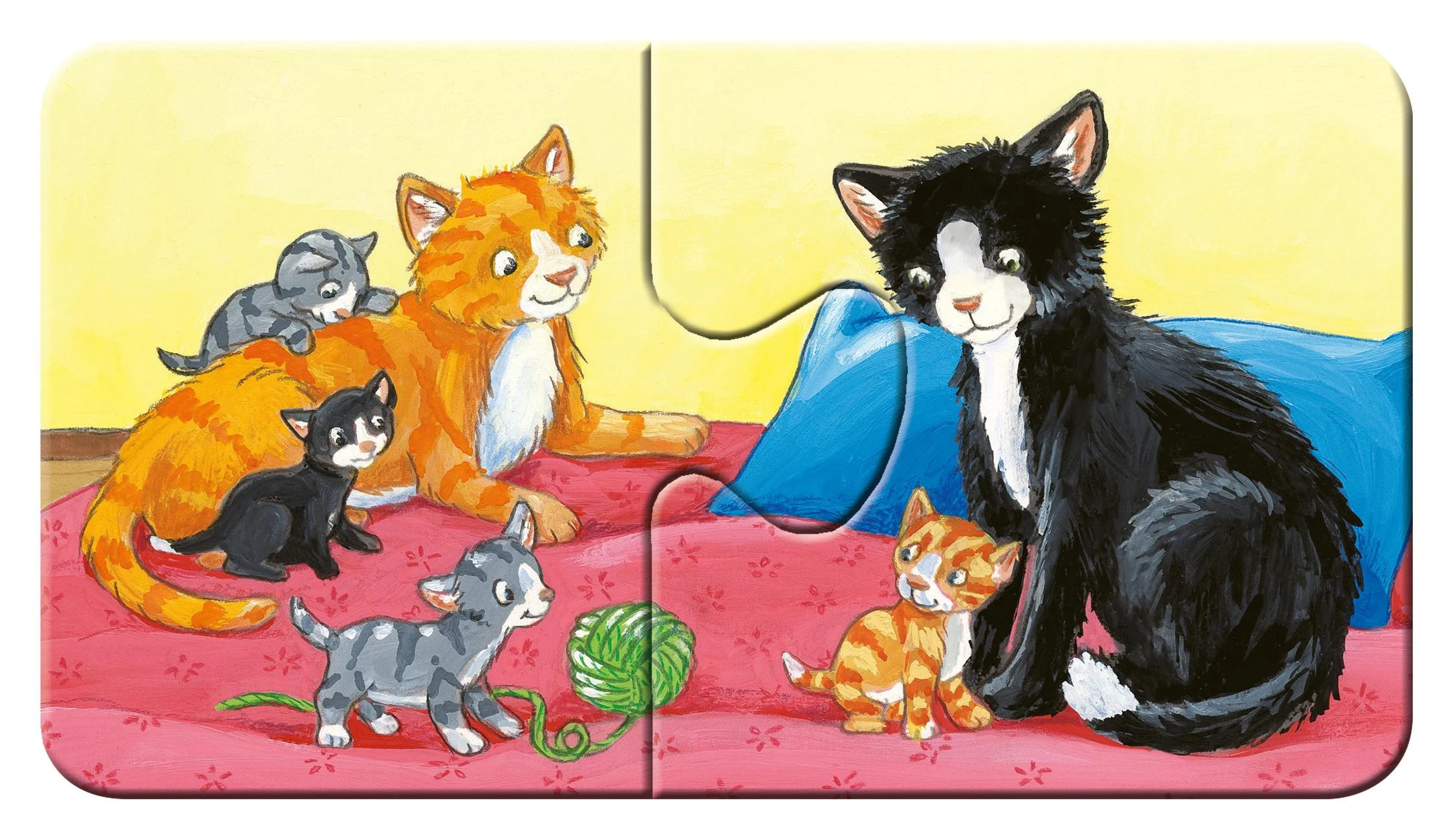 Ravensburger Dėlionė 9x2 vnt. - Mano pirmoji dėlionė
