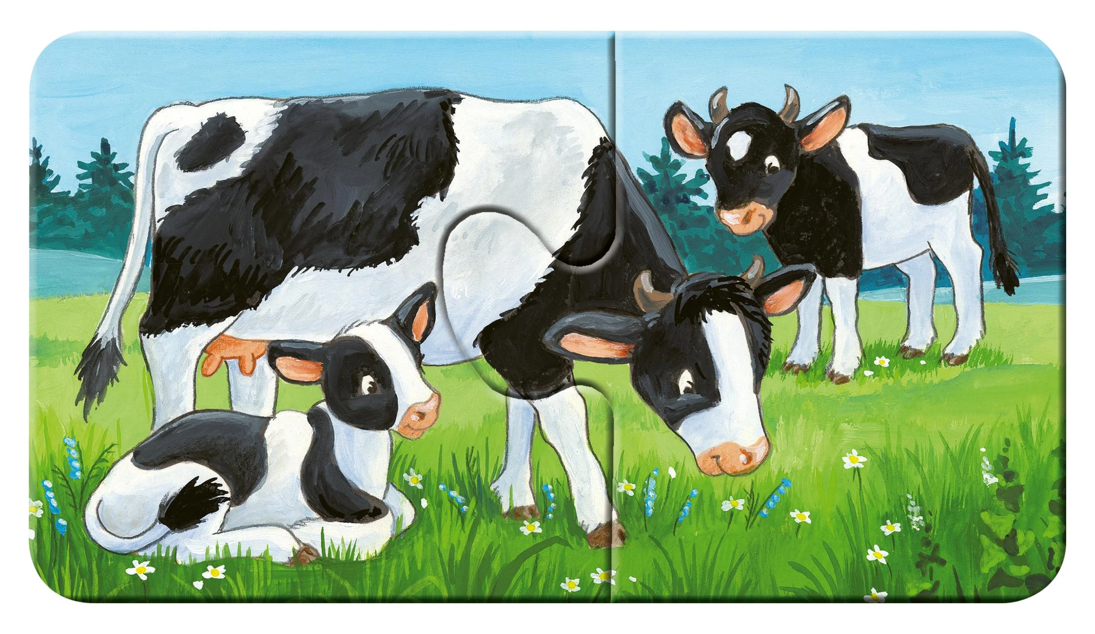 Ravensburger Dėlionė 9x2 vnt. - Mano pirmoji dėlionė
