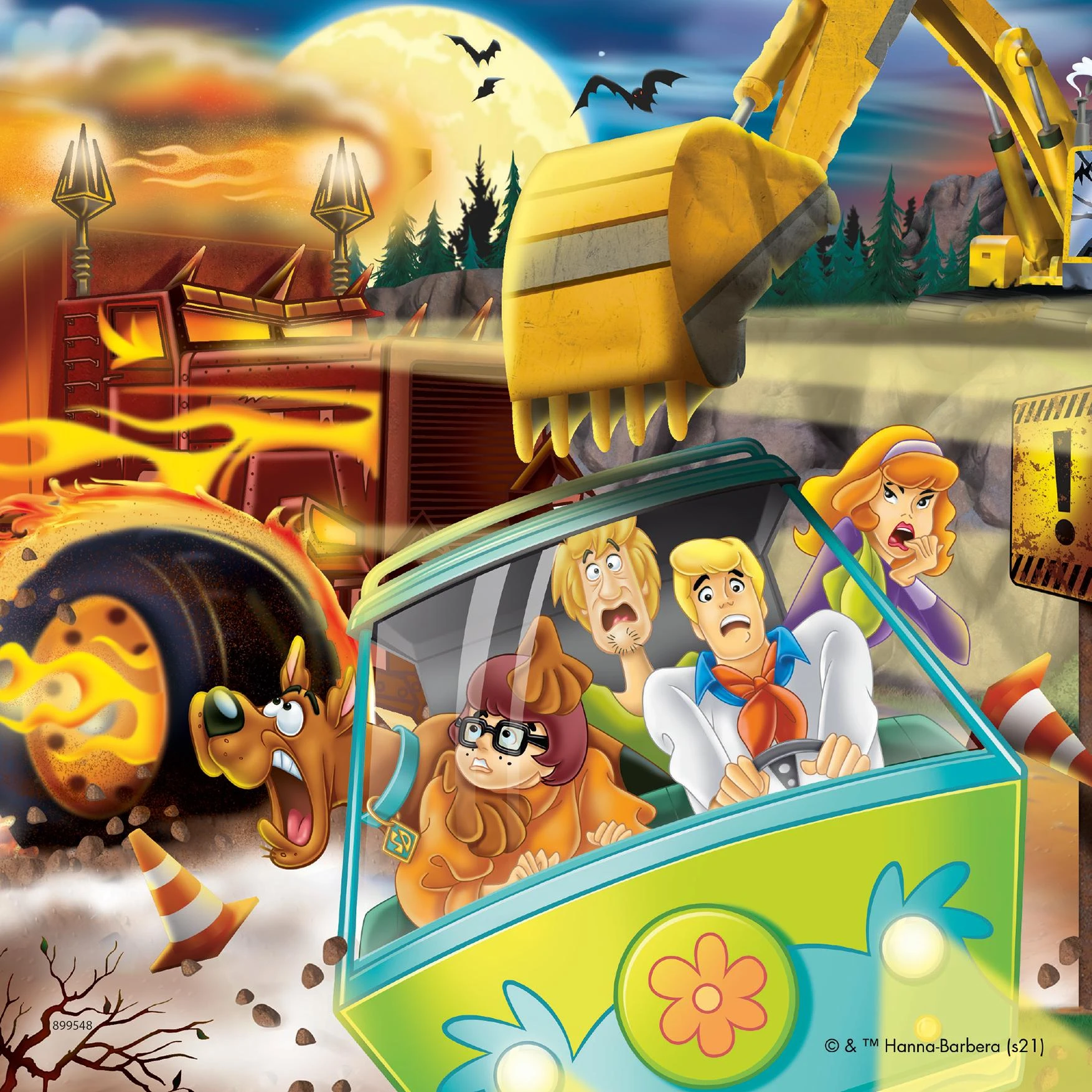 Ravensburger Dėlionė 3x49 vnt. - Scooby Doo