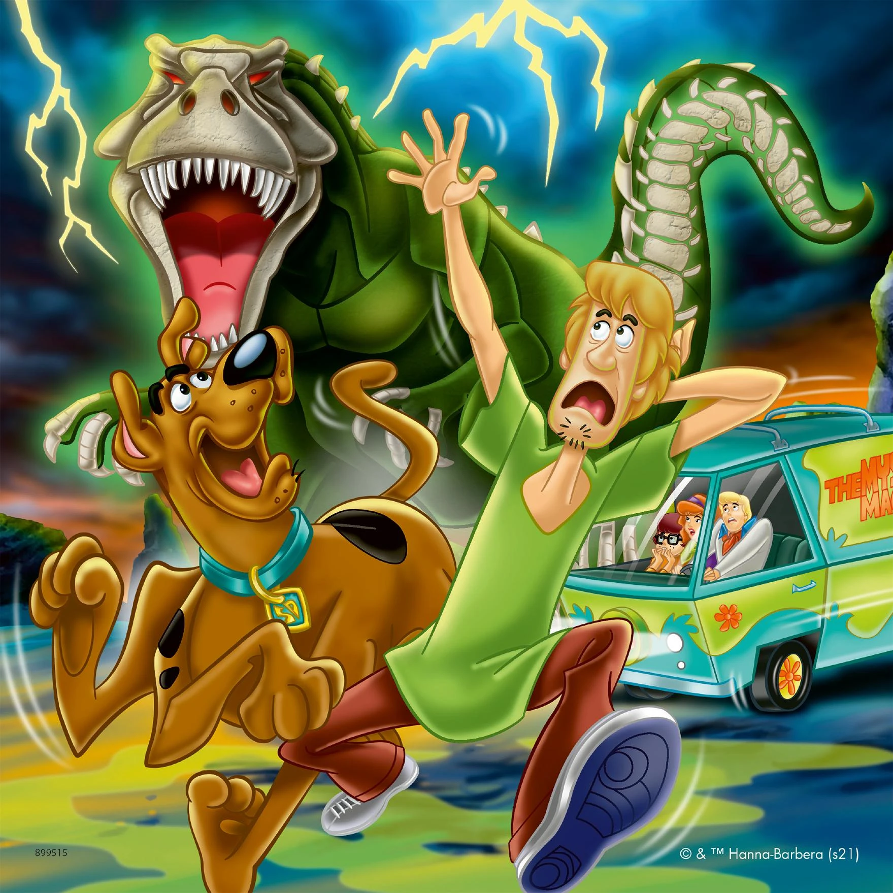 Ravensburger Dėlionė 3x49 vnt. - Scooby Doo