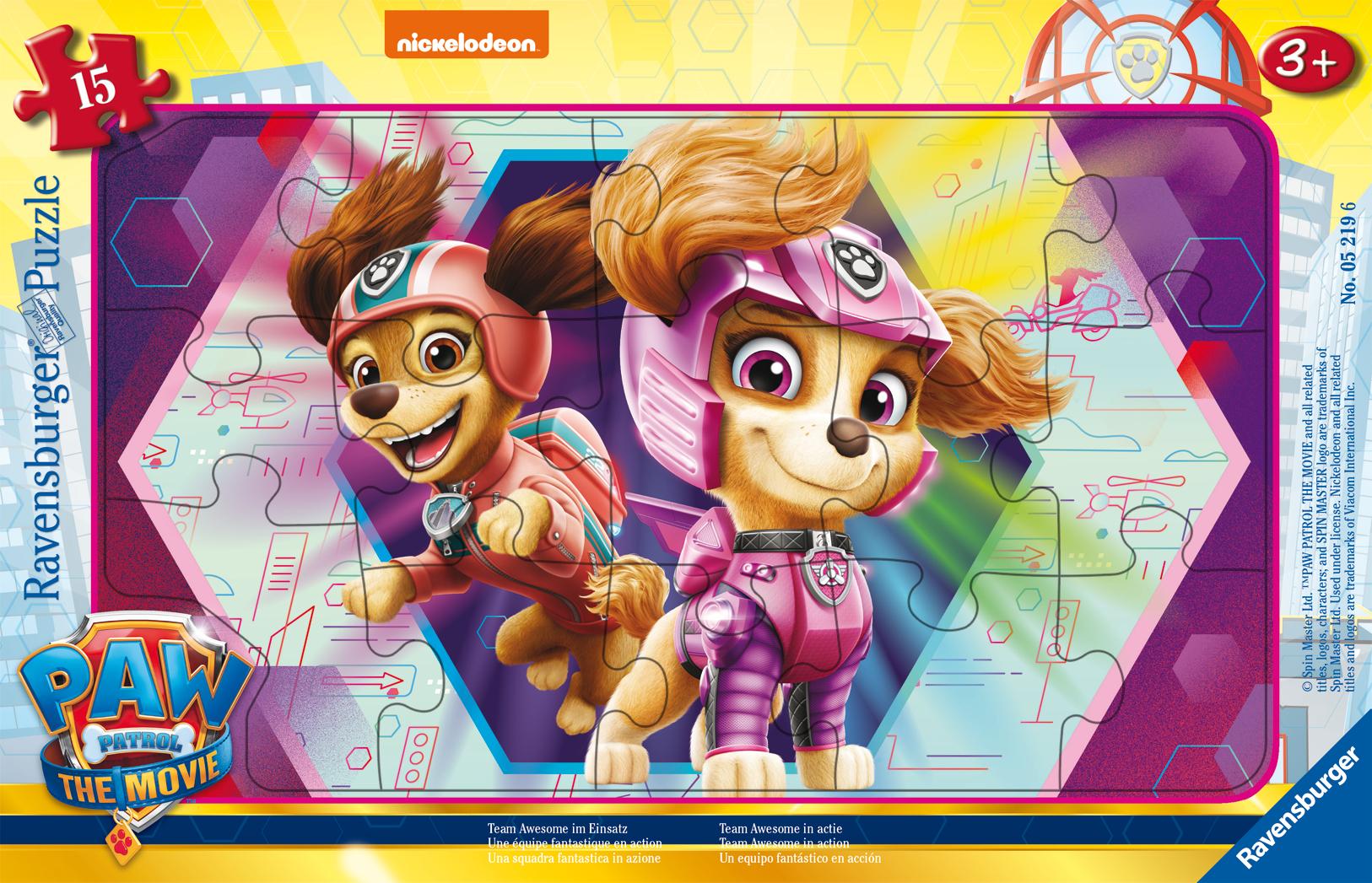 Ravensburger Dėlionė 15 vnt. - Šunyčiai patruliai aprašymas - Prekės nuotrauka