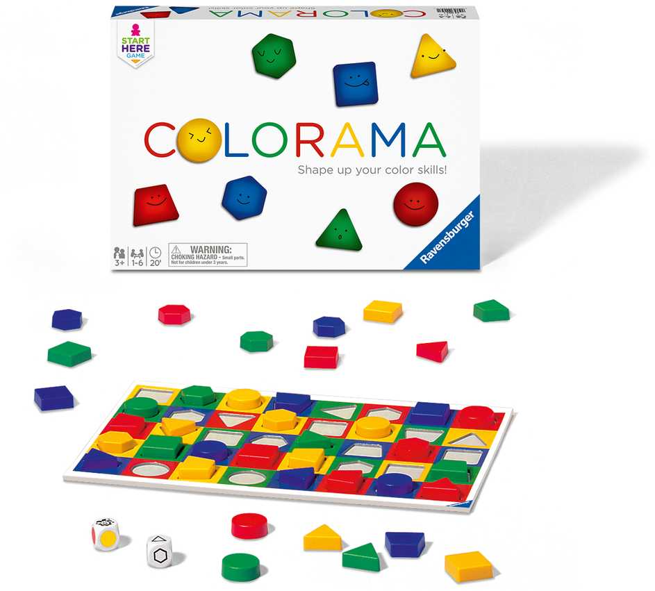 Ravensburger stalo žaidimas Colorama