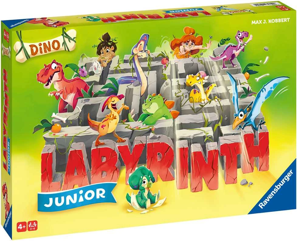 Ravensburger stalo žaidimas „Dino Junior Labyrinth“, 2–4 žaid., nuo 4 m.