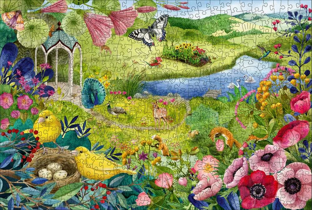 Ravensburger Medinė dėlionė 500 vnt. - Gamta